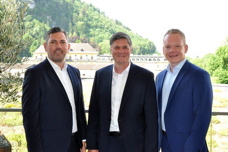 Markus Klien, Daniel Allgäuer und Christof Bitschi.FPÖ