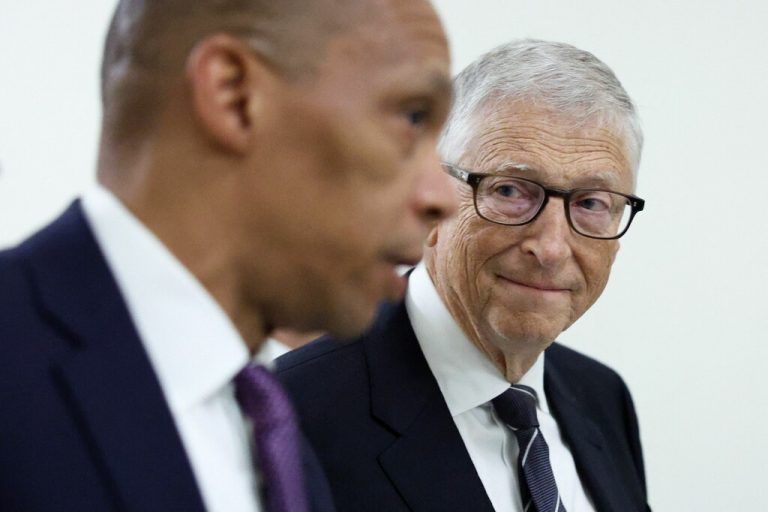 Bill Gates bei seiner Befragung zu den Epstein-Akten.⇒APa