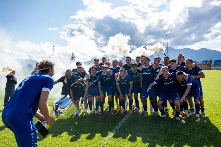 Die Röthner feierten ges­tern den Meistertitel in der Eliteliga.⇒Alexandra Serra