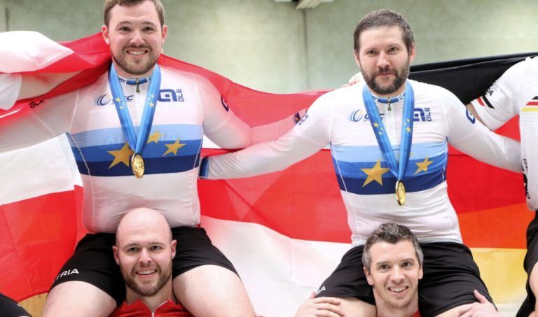 Europameister: Patrick Schnetzer und Markus Bröll.⇒Cycling Austria