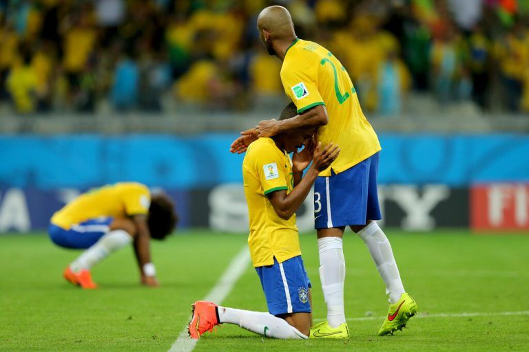 Als Brasilien nach einer historischen Pleite Trauer trug