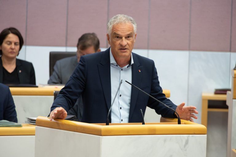 Mario Leiter nahm die AK-Wohnumfrage zum Anlass für Kritik an der Landesregierung. ⇒⇒Hartinger (3)