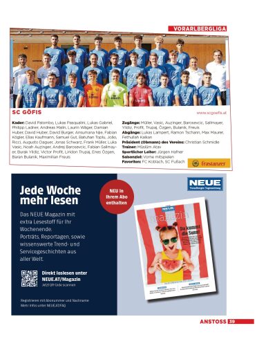 Ausgabe 16.08.2026, Seite 39